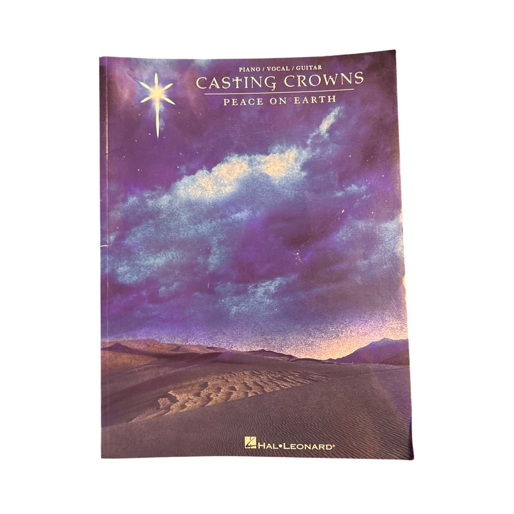 NEW Casting‎ Crowns Peace on Earth Piano Vocal Guitar Christmas Sheet Music BOOK
